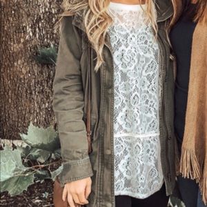Free People crochet lace